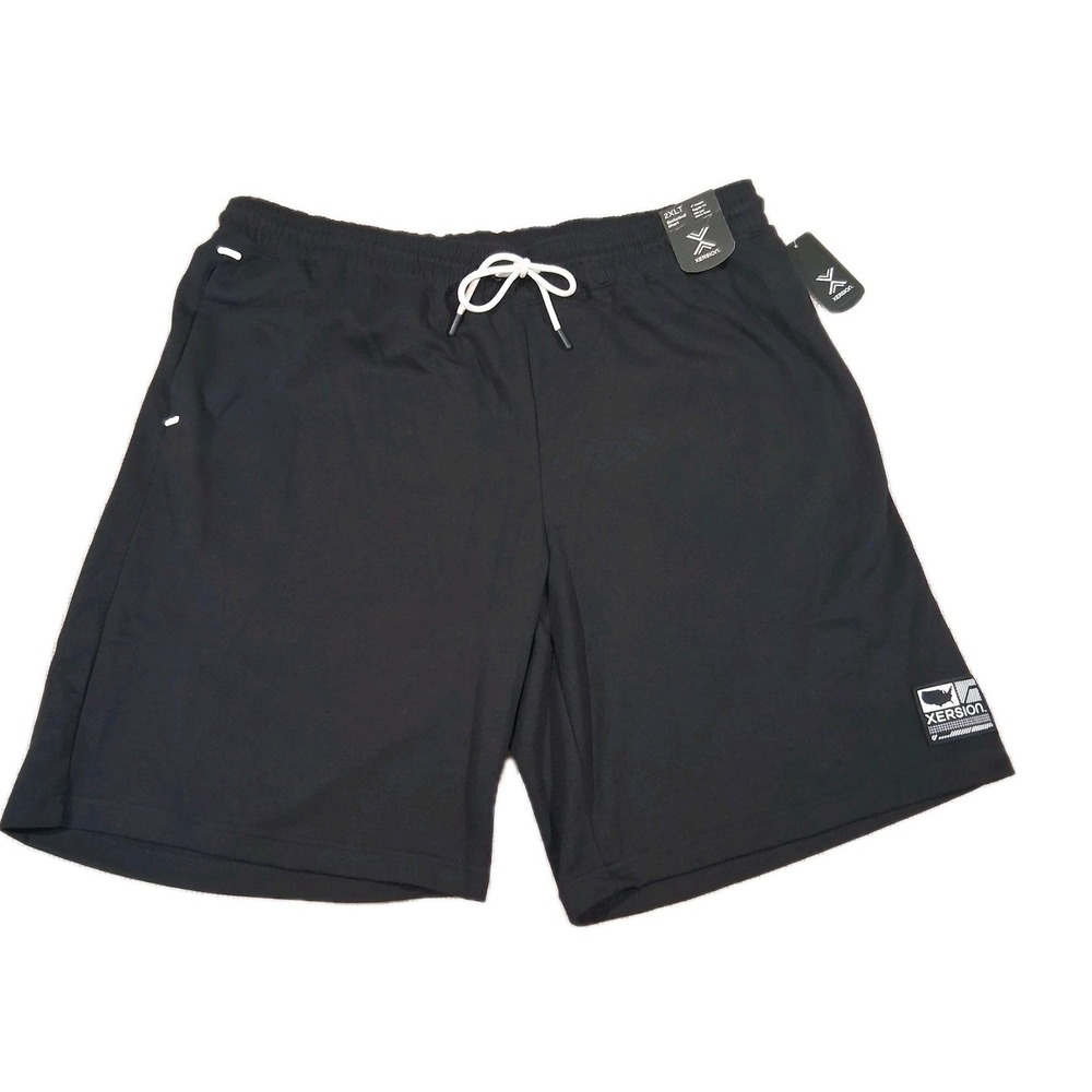 Xersion Men's 2XLT Basketball Shorts Black Athletic Regular Fit NWT - Picture 2 of 16